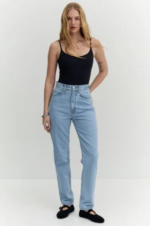 Джинси moms blue